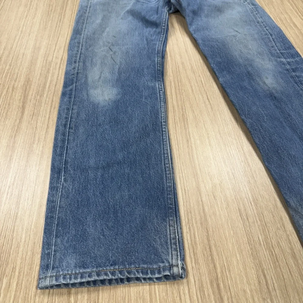 Levi's 501xx Jeans 34x34 Fit 30x30 90s Made Button Fly Made In USA Medium Wash